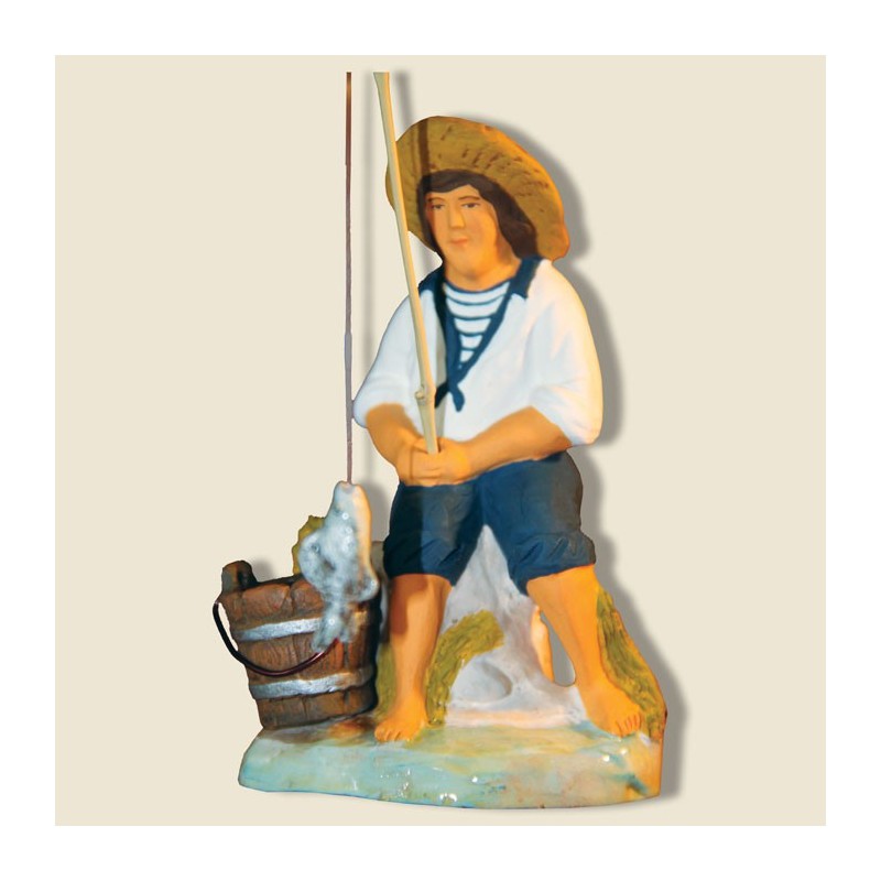 image: Pêcheur assis