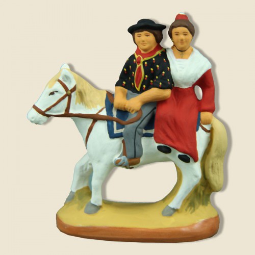 image: Herdsman and arlésienne riding