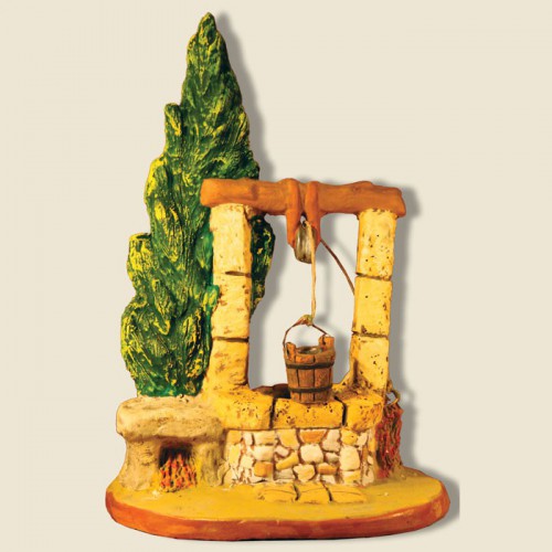 image: Well with cypress (clay)