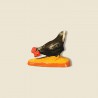 image: Picking hen (black)