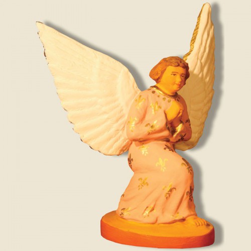 image: Guardian angel kneeing (pink)