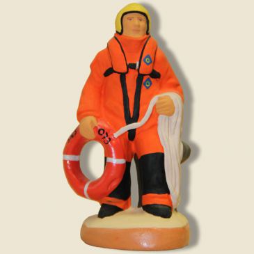 image: The rescuer at sea