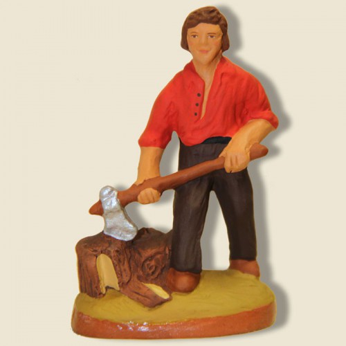 image: Woodcutter (red)