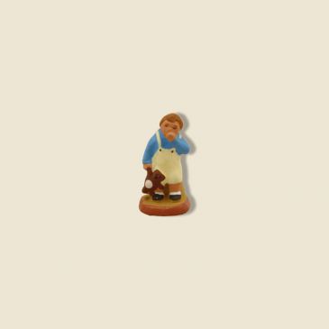 image: Little boy with Teddy Bear (blue shirt)