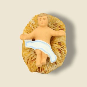 image: Jésus seul + paille argile