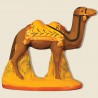 image: Camel standing yellow blanket
