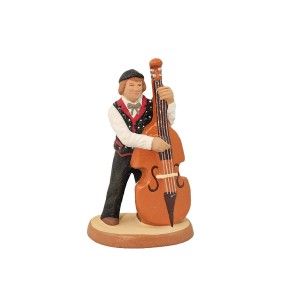 Double bass player