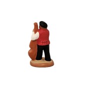 Double bass player 4 cm