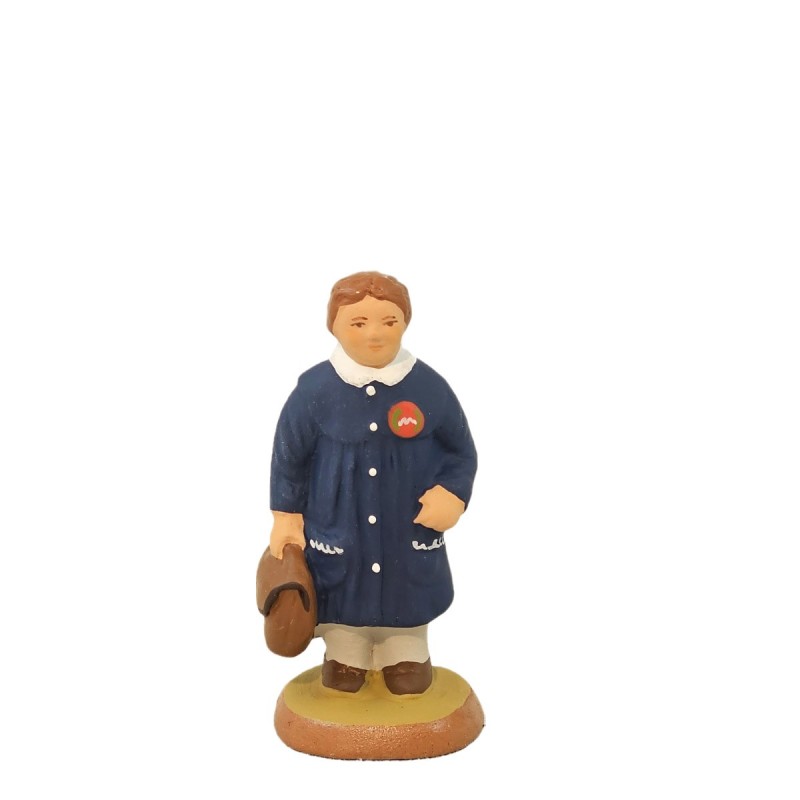 Santon Ecolière de Saint Ser 9 cm