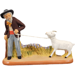 Mr. Seguin an his goat