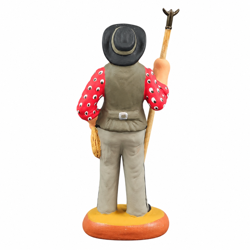 Camargue Gardian standing 9 cm - red shirt
