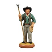Camargue Gardian standing 9 cm - green shirt