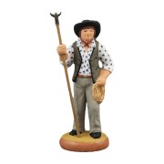 Camargue Gardian standing 9 cm - white shirt