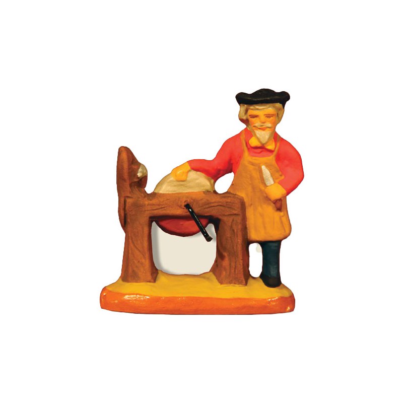 image: Rémouleur et sa meule