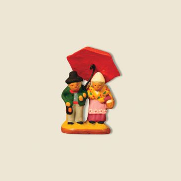 image: Couple with umbrella