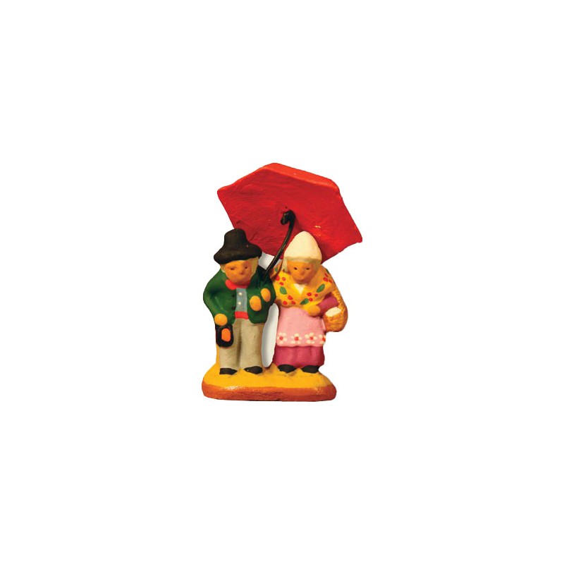 image: Couple with umbrella