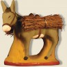 image: Farmer's donkey with wood bundle