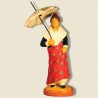 image: Arlésienne avec ombrelle (rouge)
