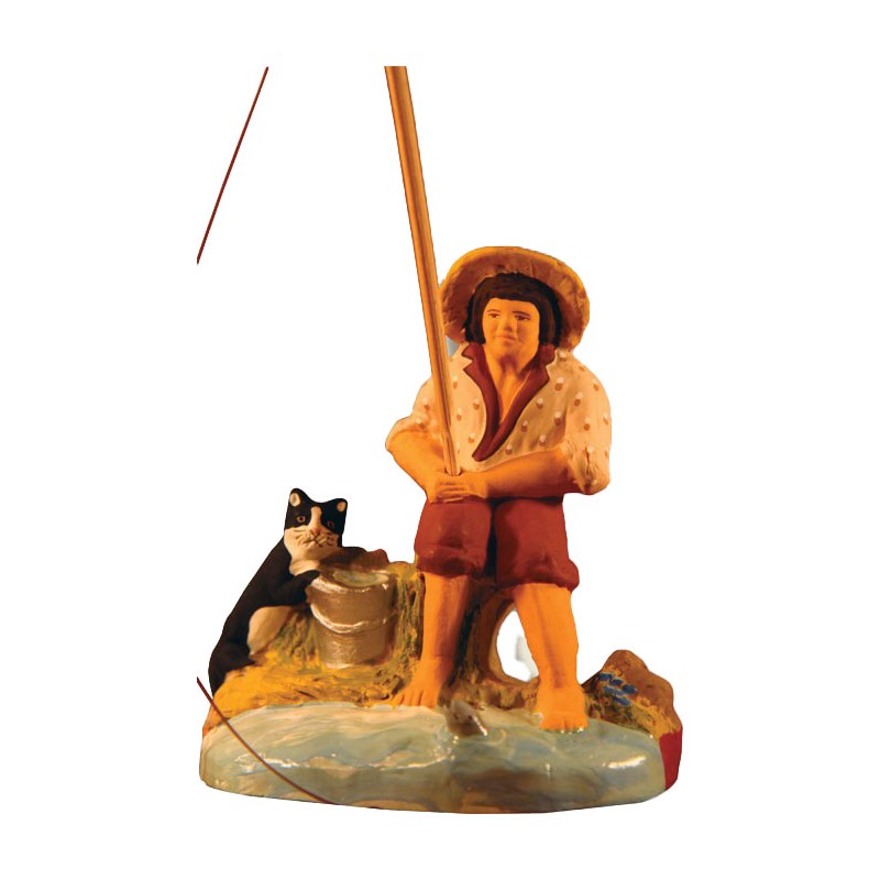 image: Pêcheur et son chat