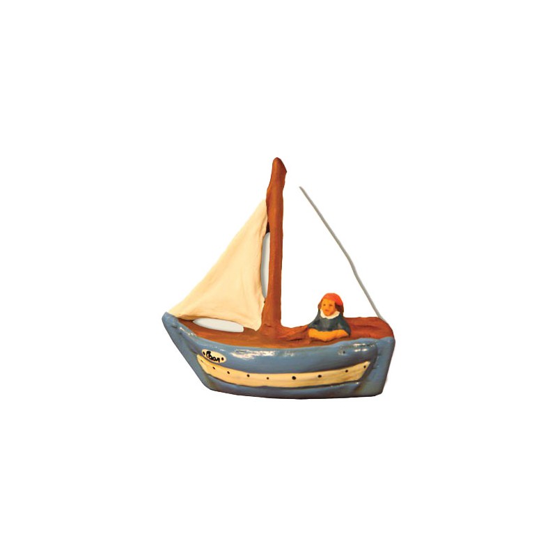 image: Sail boat with saylor